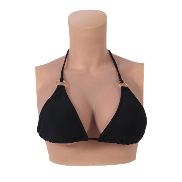 D Cup Short Silicone Breastplate