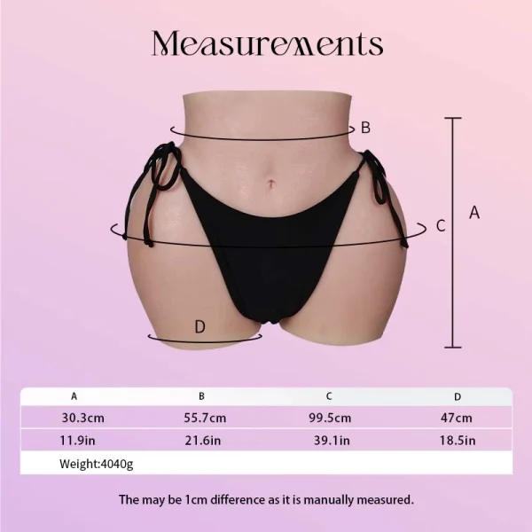 Padded Silicone Boxer with Rear Opening - Image 5