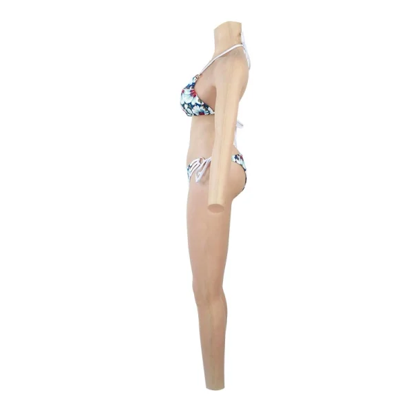 C Cup Silicone Bodysuit with Arms - Image 3