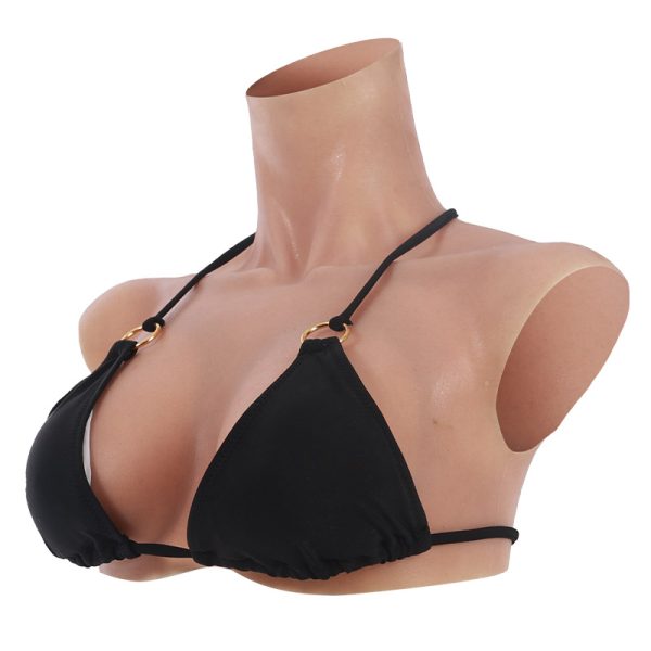 Enhanced B Cup Short Silicone Breastplate - Image 2